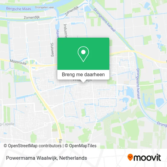 Powermama Waalwijk kaart