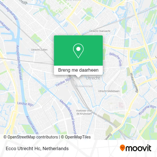 Ecco Utrecht Hc kaart