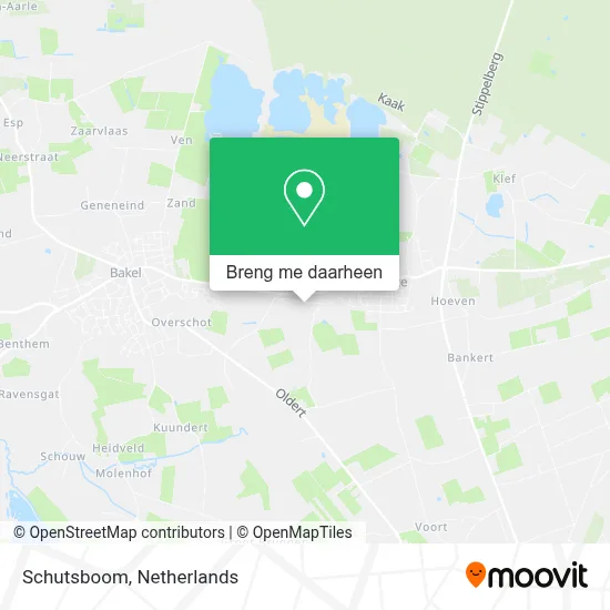 Schutsboom kaart