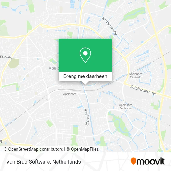 Van Brug Software kaart