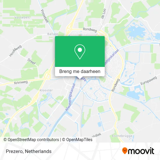 Prezero kaart