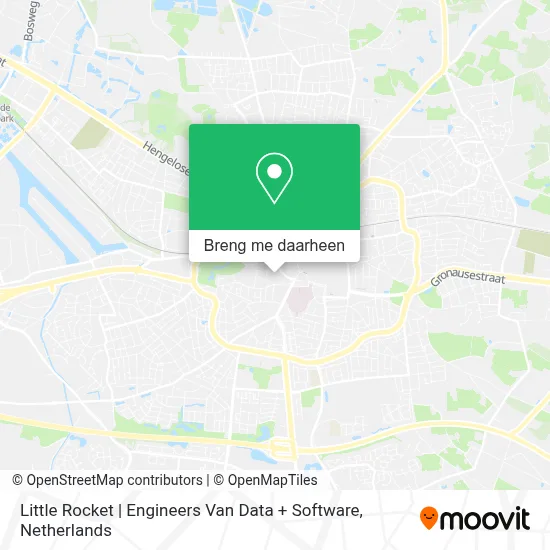 Little Rocket | Engineers Van Data + Software kaart
