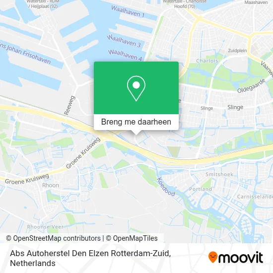 Abs Autoherstel Den Elzen Rotterdam-Zuid kaart