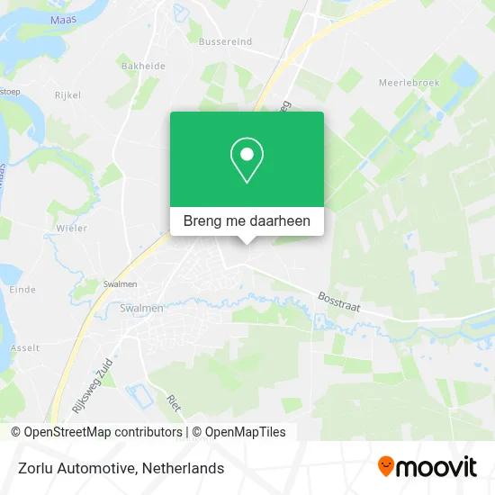 Zorlu Automotive kaart