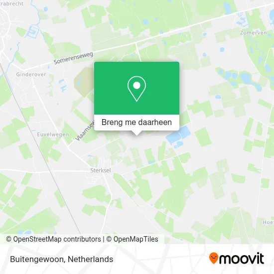 Buitengewoon kaart