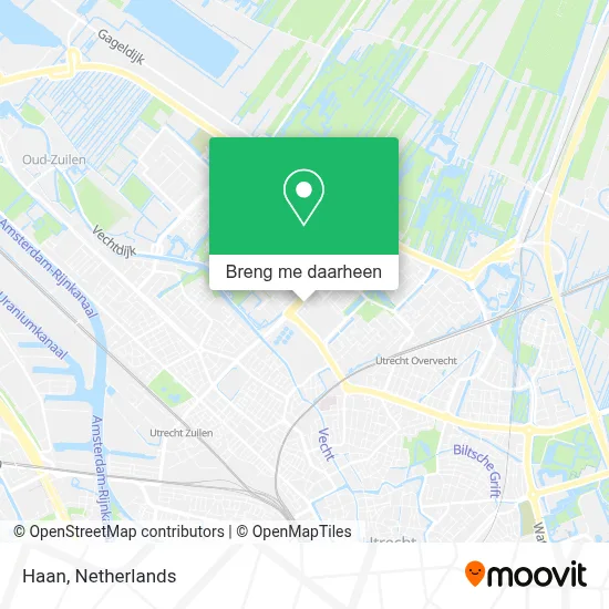 Haan kaart