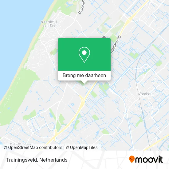 Trainingsveld kaart