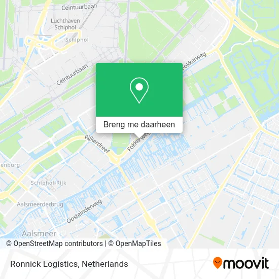 Ronnick Logistics kaart