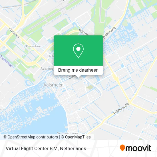 Virtual Flight Center B.V. kaart