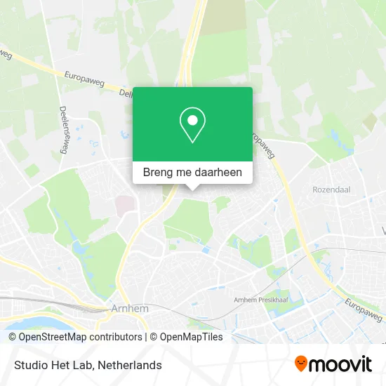 Studio Het Lab kaart