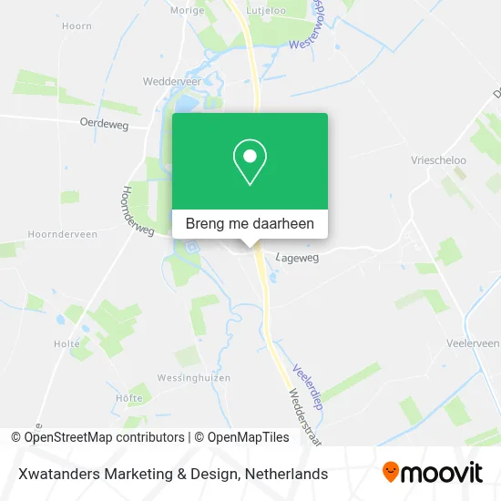 Xwatanders Marketing & Design kaart