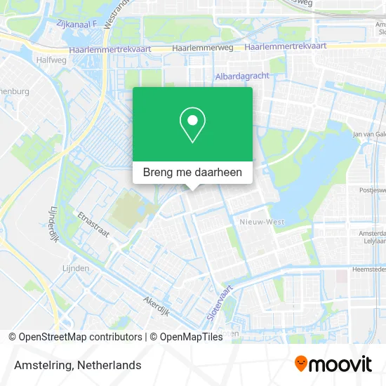 Amstelring kaart