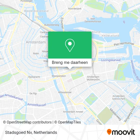 Stadsgoed Nv kaart