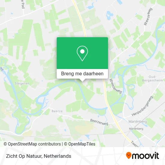 Zicht Op Natuur kaart