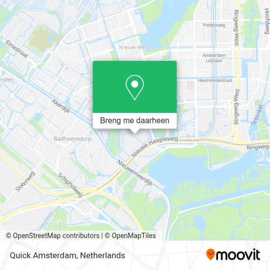 Quick Amsterdam kaart