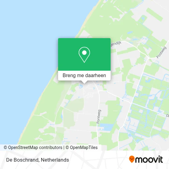 De Boschrand kaart