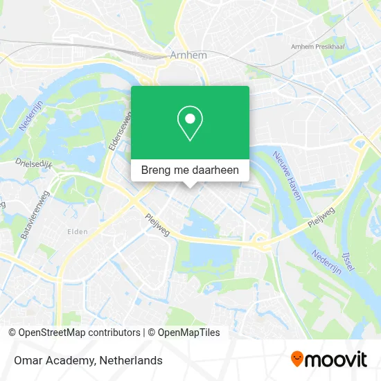 Omar Academy kaart