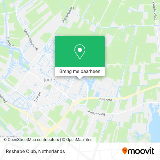 Reshape Club kaart