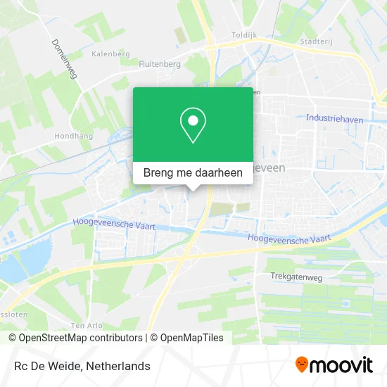 Rc De Weide kaart