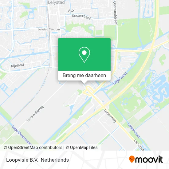 Loopvisie B.V. kaart