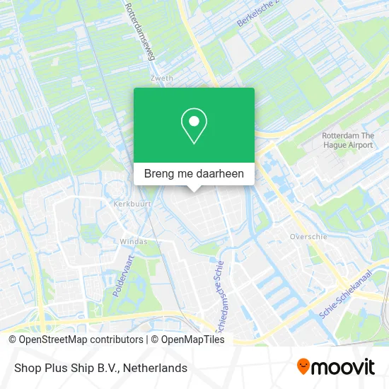 Shop Plus Ship B.V. kaart