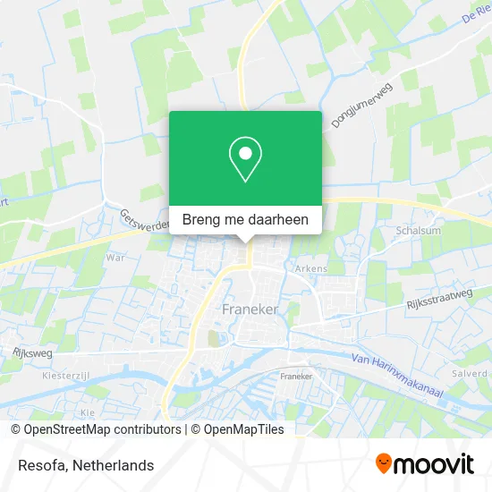 Resofa kaart