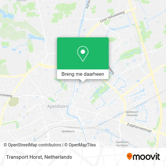 Transport Horst kaart