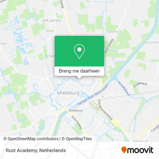 Rust Academy kaart