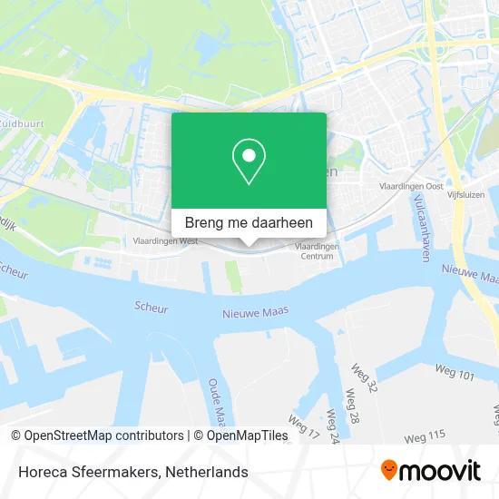 Horeca Sfeermakers kaart