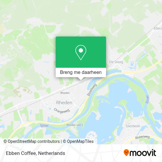 Ebben Coffee kaart
