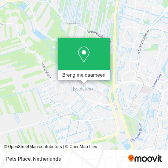 Pets Place kaart