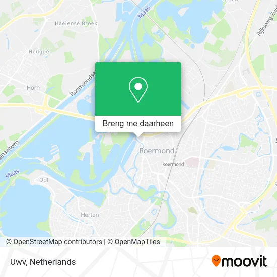 Uwv kaart