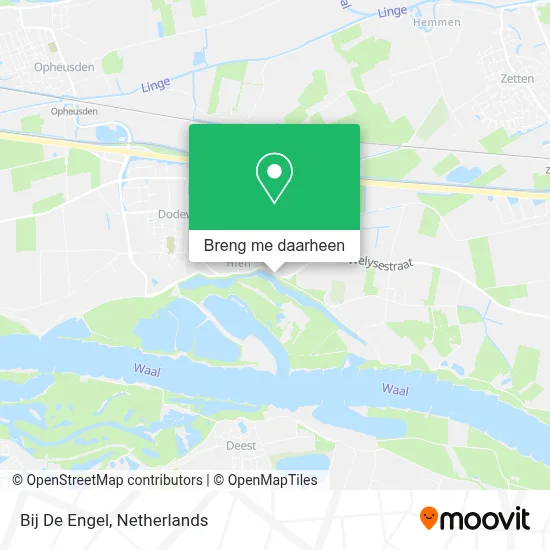 Bij De Engel kaart