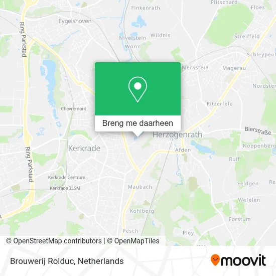Brouwerij Rolduc kaart