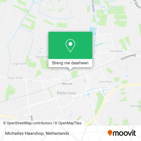 Michelles Haarshop kaart
