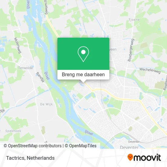 Tactrics kaart