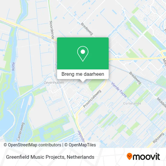 Greenfield Music Projects kaart