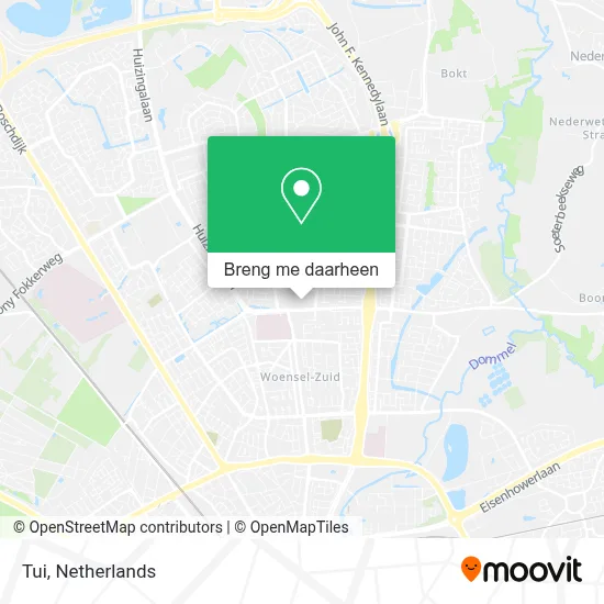 Tui kaart