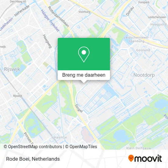Rode Boei kaart