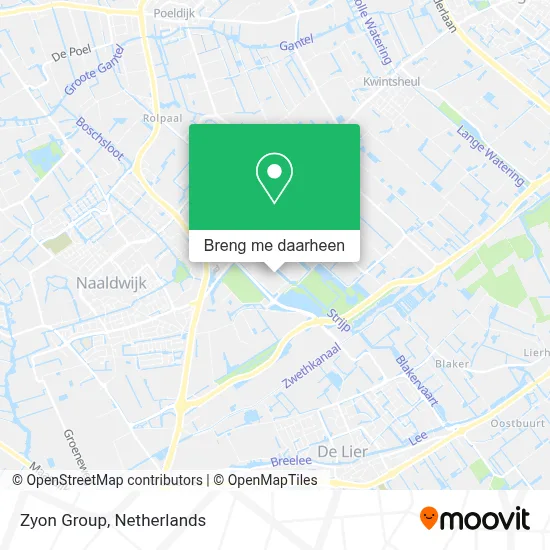 Zyon Group kaart