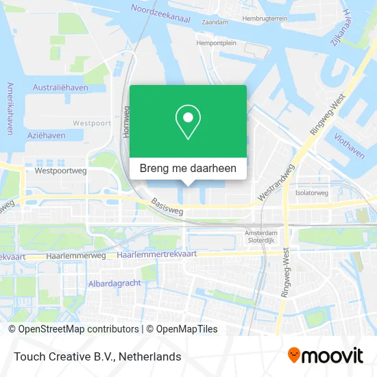 Touch Creative B.V. kaart