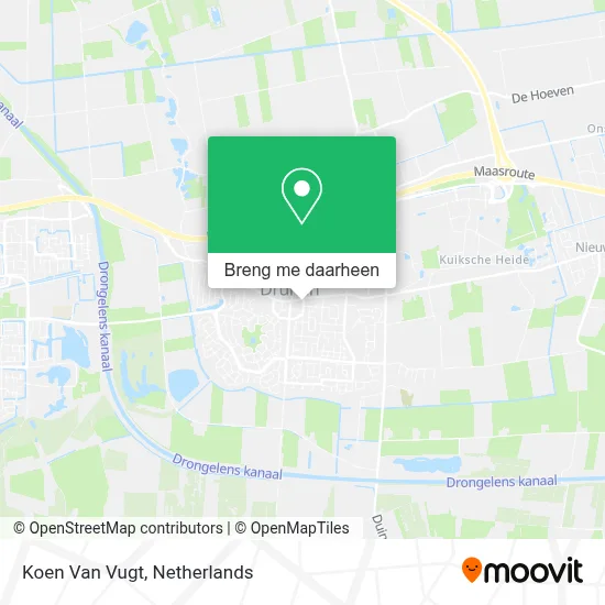 Koen Van Vugt kaart