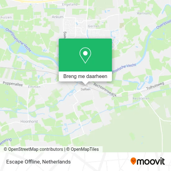 Escape Offline kaart