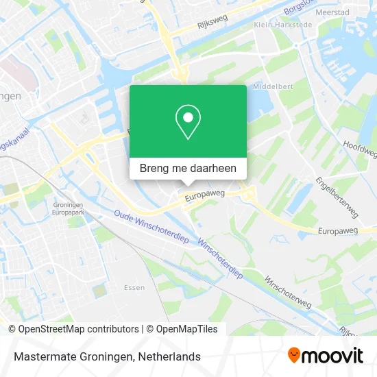 Mastermate Groningen kaart