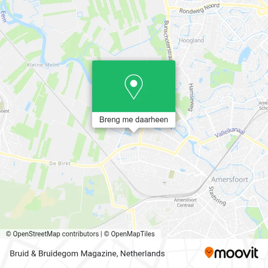 Bruid & Bruidegom Magazine kaart