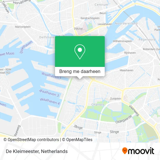 De Kleimeester kaart