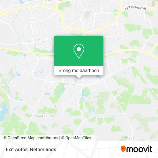Exit Autos kaart