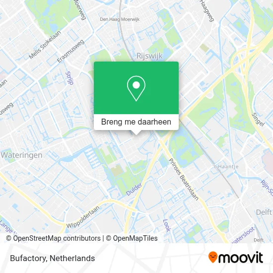 Bufactory kaart