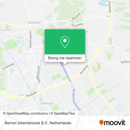 Berton International B.V. kaart
