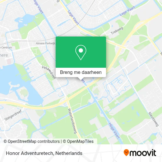 Honor Adventuretech kaart